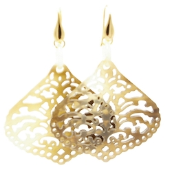 Armband facet 6mm (champagne)