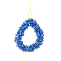 Armband facet 6mm (champagne)