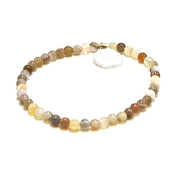 Armband facet 6mm (champagne)