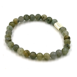 Armband facet 6mm (champagne)