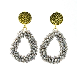 Armband facet 6mm (champagne)