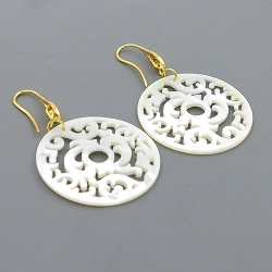 Armband facet 6mm (champagne)