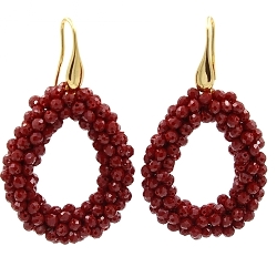 Armband facet 6mm (champagne)