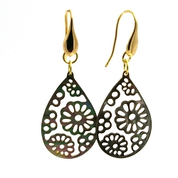 Armband facet 6mm (champagne)