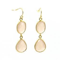 Armband facet 6mm (champagne)