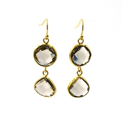 Armband facet 6mm (champagne)