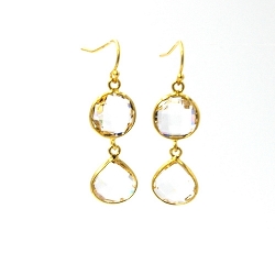 Armband facet 6mm (champagne)