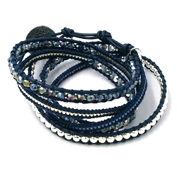 Armband facet 6mm (champagne)