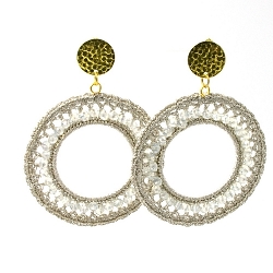 Armband facet 6mm (champagne)