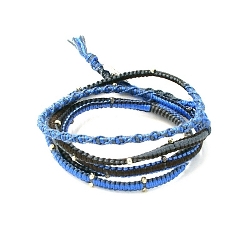 Armband facet 6mm (champagne)