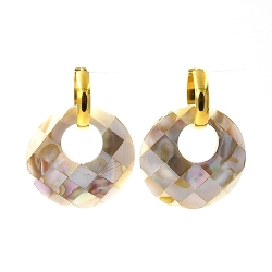 Armband facet 6mm (champagne)