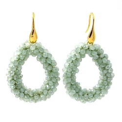 Armband facet 6mm (champagne)