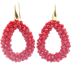 Armband facet 6mm (champagne)