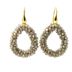 Armband facet 6mm (champagne)