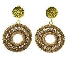 Armband facet 6mm (champagne)