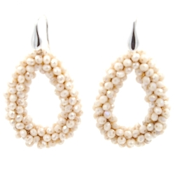 Armband facet 6mm (champagne)