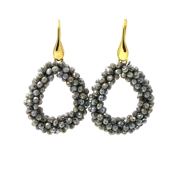 Armband facet 6mm (champagne)