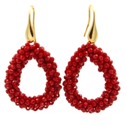 Armband facet 6mm (champagne)