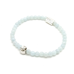 Armband facet 6mm (champagne)