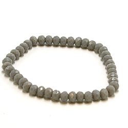 Armband facet 6mm (champagne)