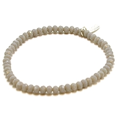 Armband facet 6mm (champagne)