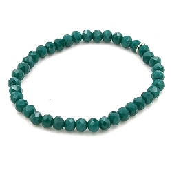 Armband facet 6mm (champagne)