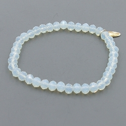 Armband facet 6mm (champagne)