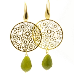 Armband facet 6mm (champagne)