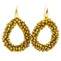 Armband facet 6mm (champagne)