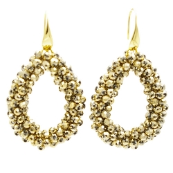 Armband facet 6mm (champagne)