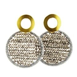 Armband facet 6mm (champagne)