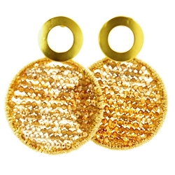 Armband facet 6mm (champagne)