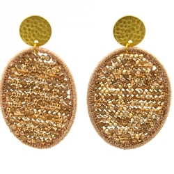 Armband facet 6mm (champagne)