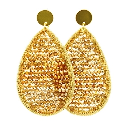 Armband facet 6mm (champagne)