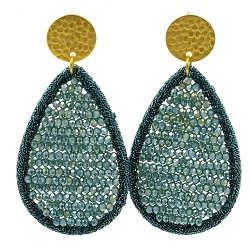 Armband facet 6mm (champagne)