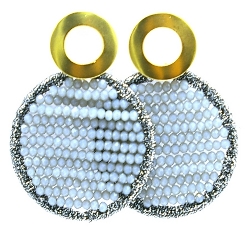 Armband facet 6mm (champagne)