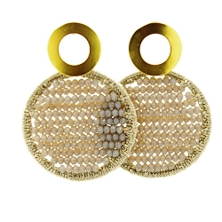 Armband facet 6mm (champagne)