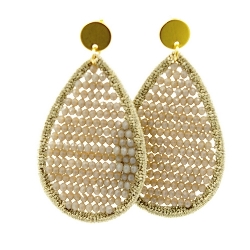 Armband facet 6mm (champagne)