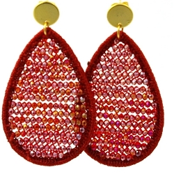 Armband facet 6mm (champagne)