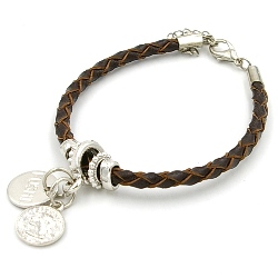 Armband facet 6mm (champagne)