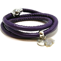 Armband facet 6mm (champagne)