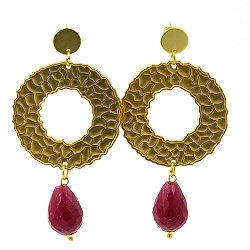 Armband facet 6mm (champagne)