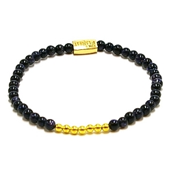 Armband facet 6mm (champagne)