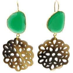 Armband facet 6mm (champagne)