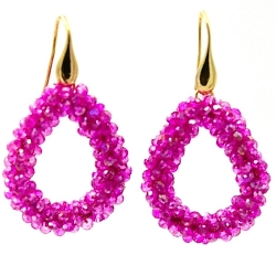 Armband facet 6mm (champagne)