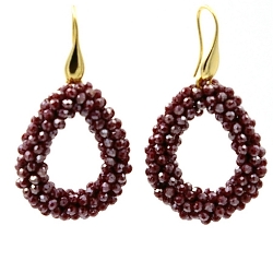 Armband facet 6mm (champagne)