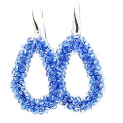 Armband facet 6mm (champagne)