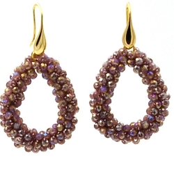 Armband facet 6mm (champagne)