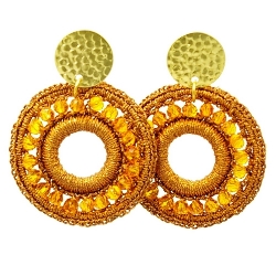 Armband facet 6mm (champagne)