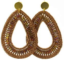 Armband facet 6mm (champagne)